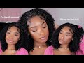 Affordable Natural Curly Hair Seamless Clip In Extensions +Styling | Curls Queen | Eva Williams