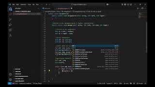 TUGAS 2 STRUKTUR DATA || Mengurutkan data nilai Menggunakan Fungsi Merge-Sort dan Counting-Sort Java