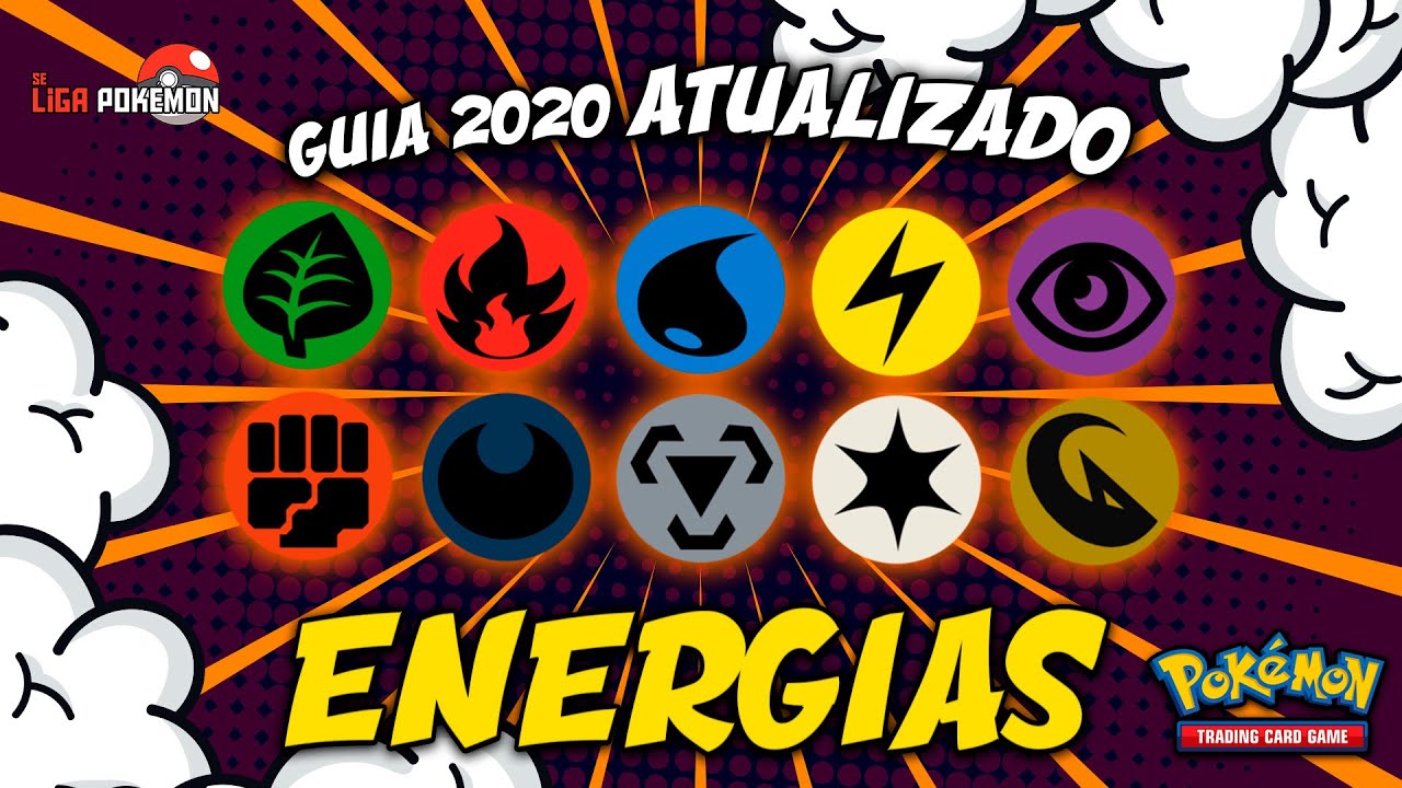 ENERGIAS POKÉMON - GUIA DO TREINADOR POKÉMON TCG - O QUE SÃO CARTAS ENERGIA?  O QUE FAZEM? 