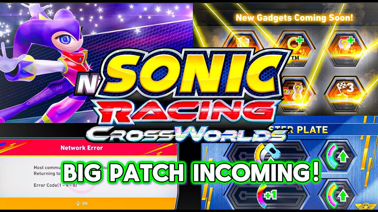 This update could change EVERYTHING for Sonic Racing CrossWorlds… 