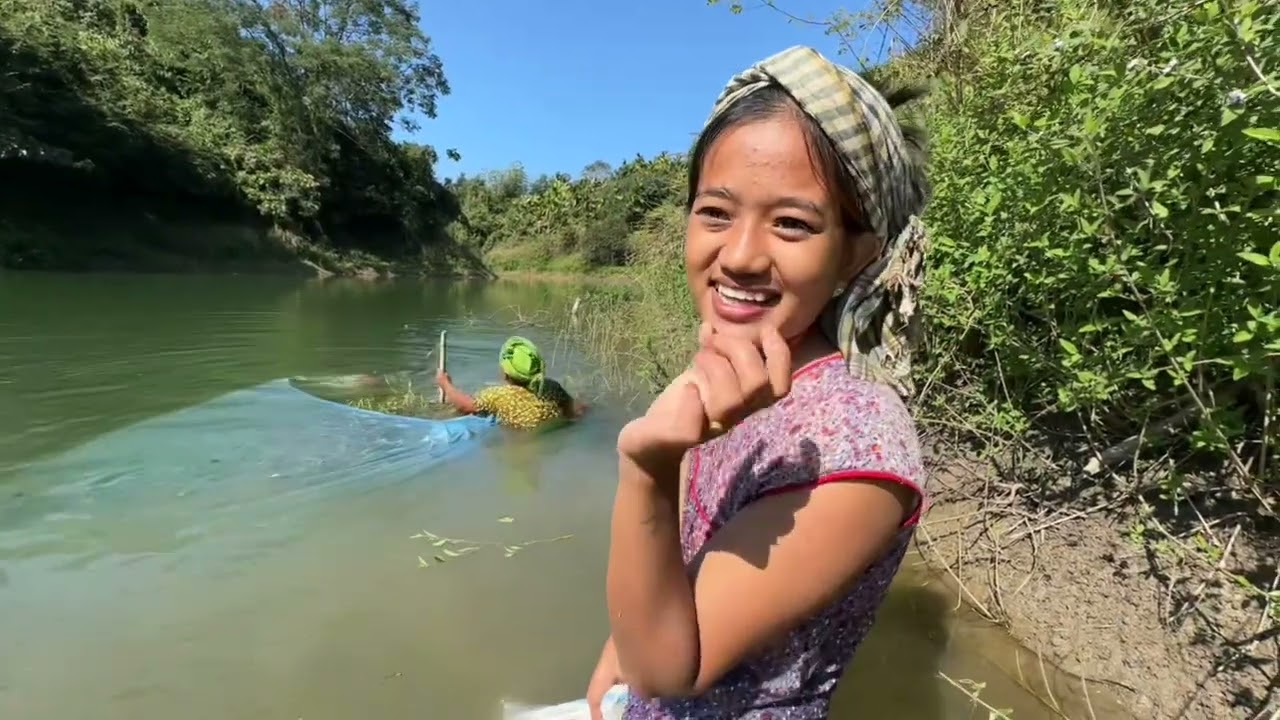 কাপ্তাই  ল্যাক থেকে টাটকা টাটকা চিংড়ি সংগ্রহ করলাম  ||AB Vlogs || 2025.