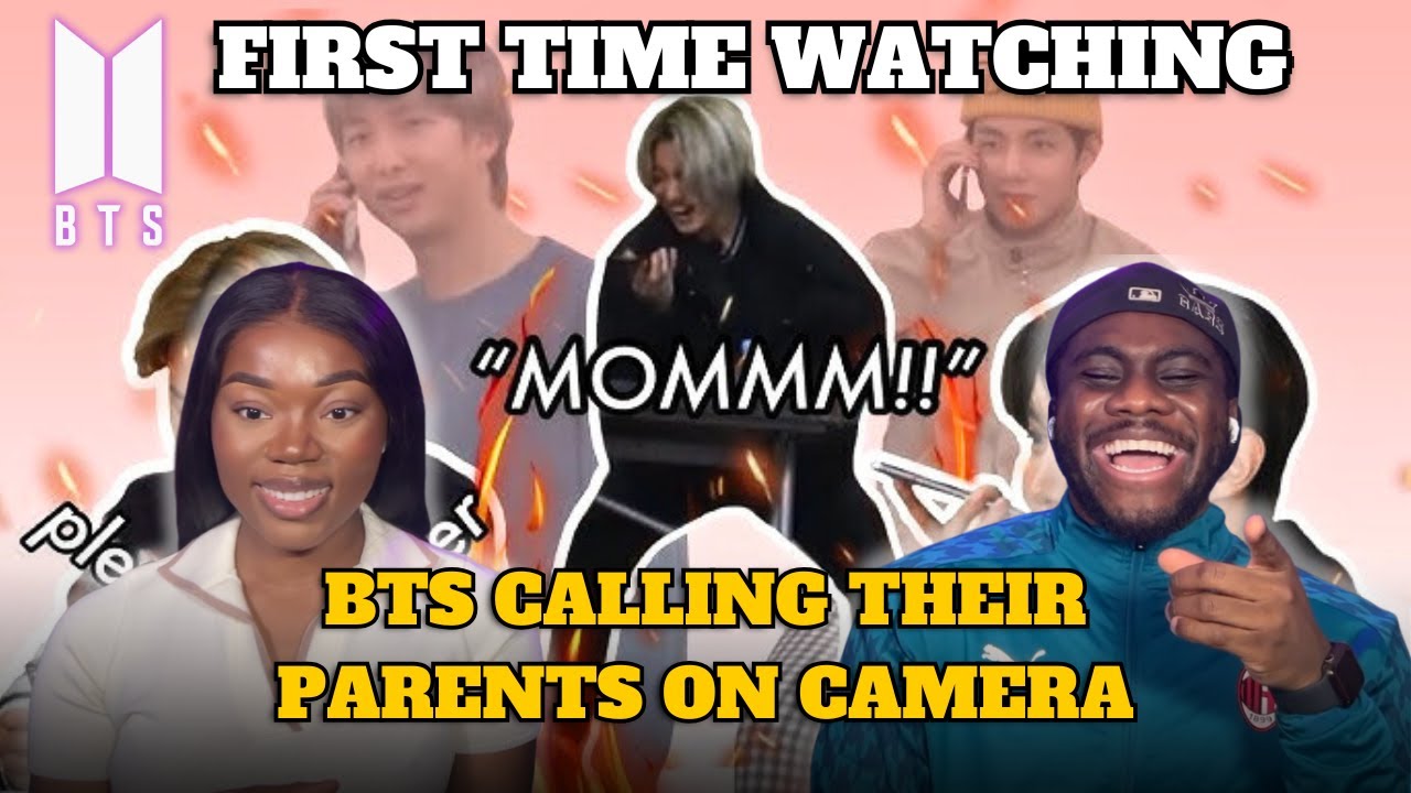 K-POP NEWBIES FIRST TIME WATCHING BTS (방탄소년단) CALLING THEIR PARENTS ON CAMERA | THEY ARE HILARIOUS🤣