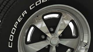 Roda Magnum 500 com pneu Cooper Cobra Radial G/T