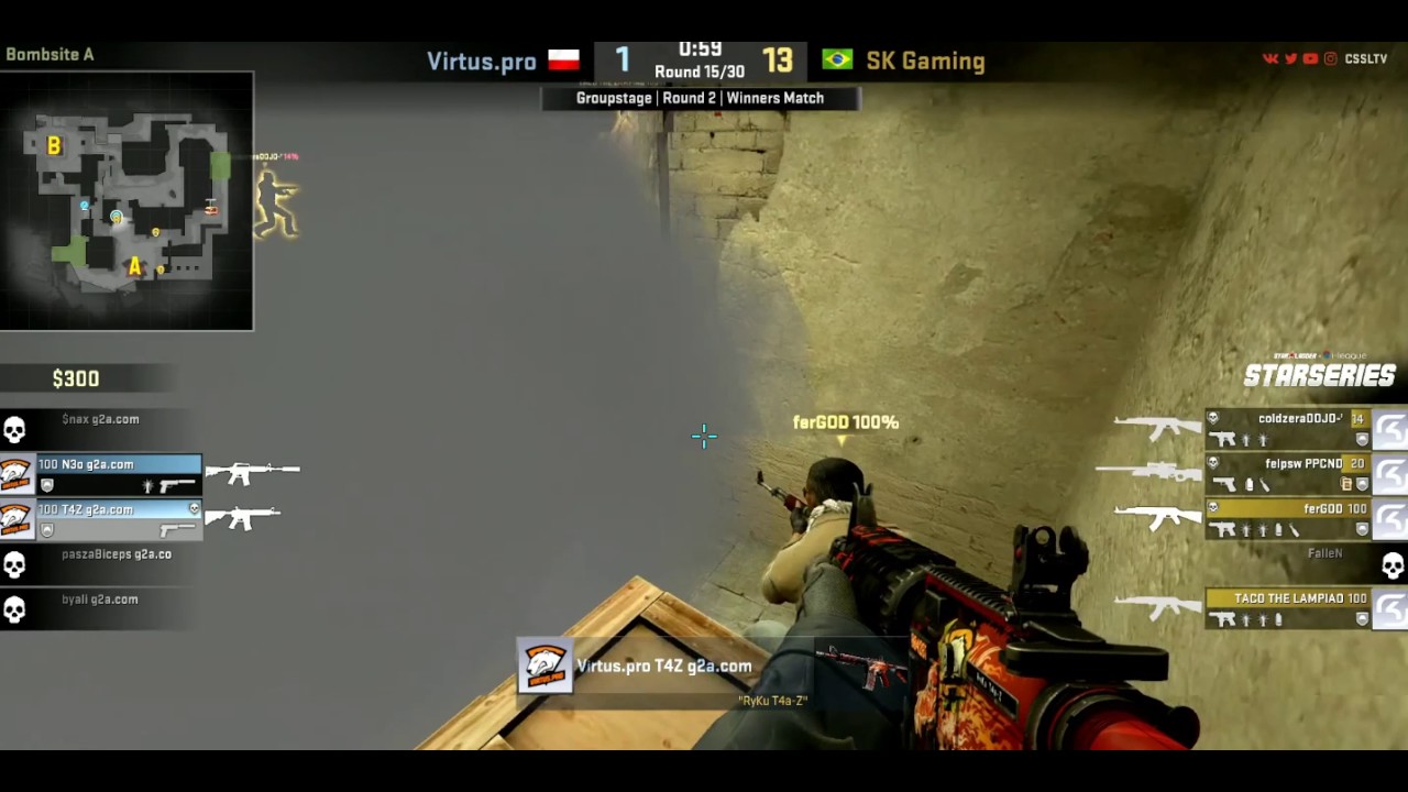 VIRTUS PRO TAZ FULL CONTROL VS SK (STARLADDER)