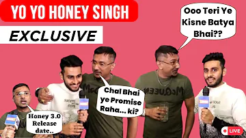 Best Ever Interview With Yo Yo Honey Singh | Honey 3.O Release Date | Lungi Dance 2 | Brown Rang 2 |