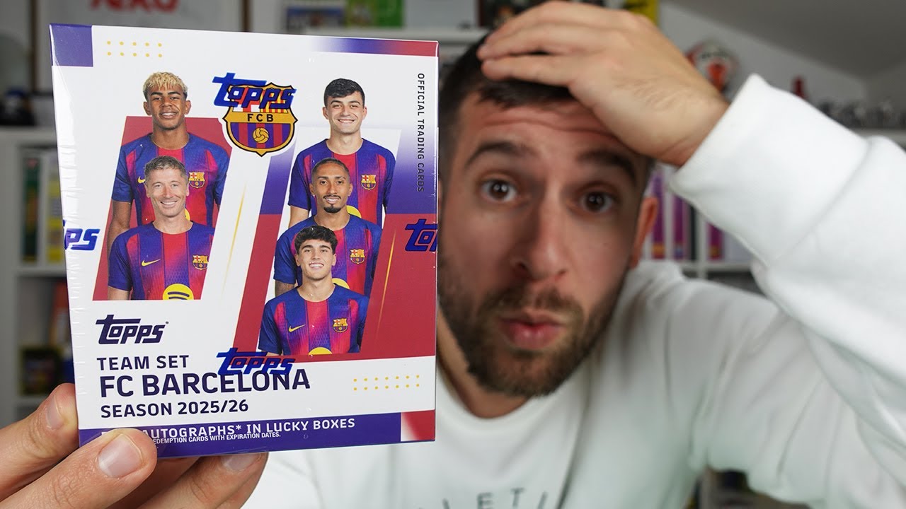 TEAM SET FC BARCELONA 2025-26 | NOS SALE AUTÓGRAFO ORIGINAL!!!