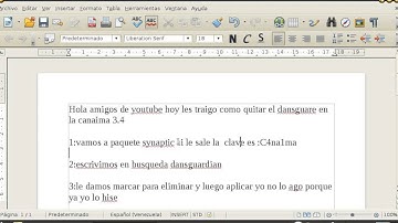 como quitar el dansguardian en canaima 3.4