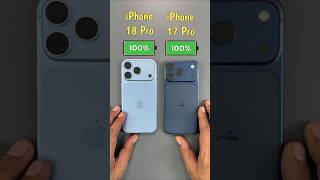 iPhone 18 Pro vs iPhone 17 Pro Battery Drain Test