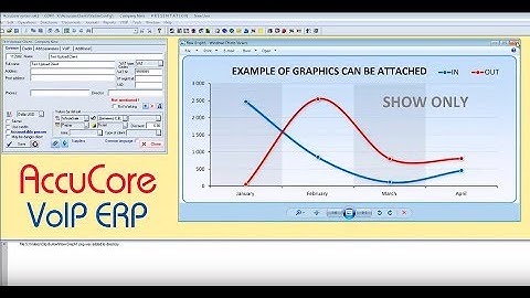 Accucore Telecom ERP system features - part 4