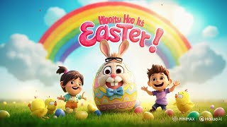 Hippity Hop, It’s Easter Day! 🐰🎶 | Easter Song for Preschoolers | Kinder Village