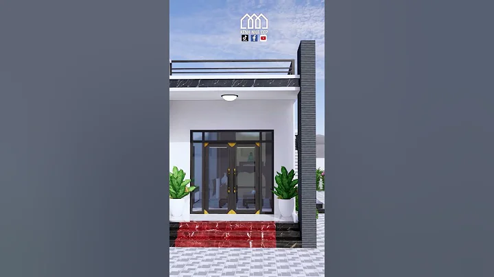 nhà cấp 4 mái bằng hiện đại rẻ đẹp