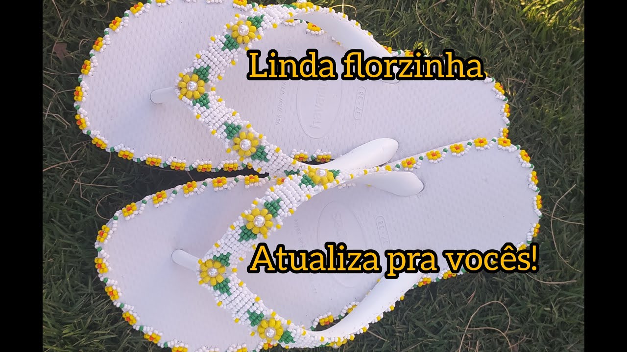 Bordado com Miçangas e miçangão 🌻