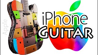 107 iPhone iCaster I Built a Guitar Out of 107 iPhones Upcycling