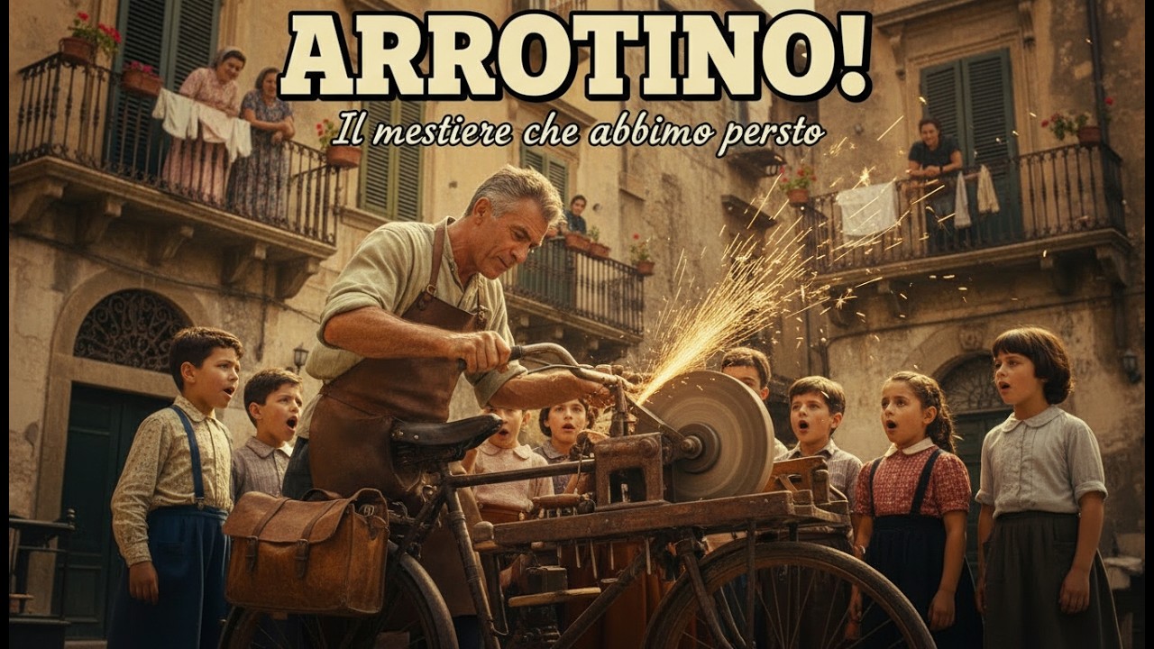 Quando le Lame Duravano una Vita: L’Arrotino e l’Italia che Non C’è Più
