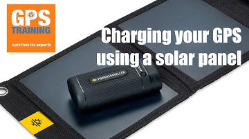 How to charge a GPS from a solar panel