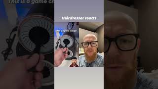 Hairdresser reacts to an amazing cleaning machine !!! #hair #beauty