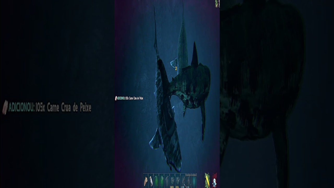 Megalodon: Combates épicos no fundo do mar (ark survival)