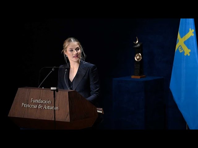 Princess Leonor's Powerful Speech at the 2024 Princess of Asturias Awards |  ENGLISH - YouTube