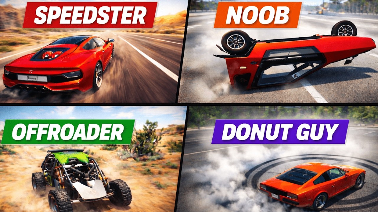 Types Of BeamNG Drivers