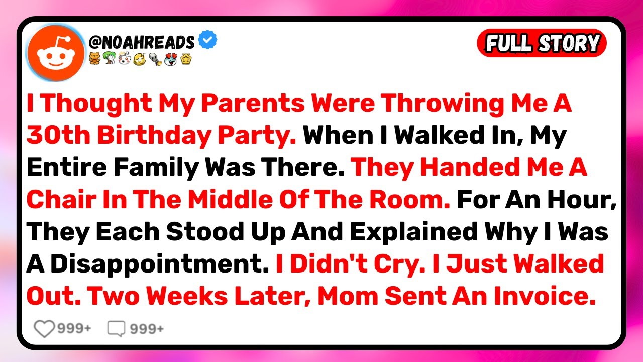 I Thought My Family Threw Me A Party. They Gave Me A Chair And Roasted Me For An Hour.