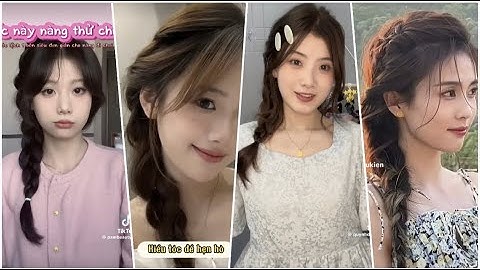 CÁCH TẾT TÓC MỘT BÊN CỰC XINH CHO NÀNG ĐI HỌC, ĐI CHƠI ✨💞