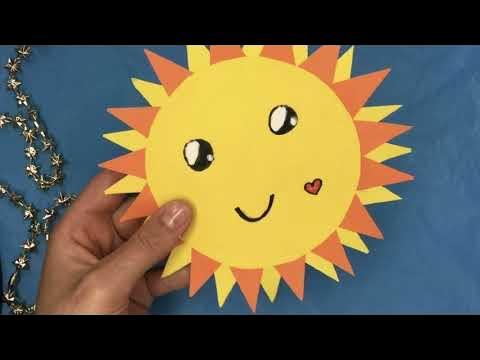 Correspondent ei Golf ♡ HOW TO MAKE A PAPER SUN ♡ DIY CRAFTS ♡ CRAFTS WITH PAPER ♡ - YouTube