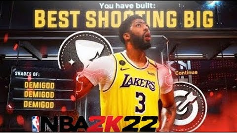 Best Shooting Center Build in NBA 2k22 Current Gen