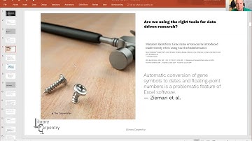 ACRL ULS TUL: Introduction to Software Carpentry for Librarians