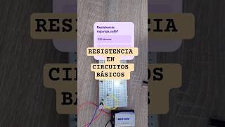 Circuitos básicos en placa protoboard. #pensamientocomputacional #robóticaeducativa #aulasteam