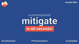 MITIGATE - Meaning and Pronunciation