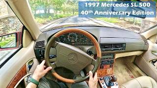 POV Drive (HD 4K) - 1997 Mercedes-Benz SL 500 40th Anniversary Edition (R129)