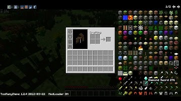 Minecraft Mod Spotlight Ep. 1 X-ray and Too many items (also Floodgate)