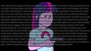 I used a speech synthesizer to make Twilight Sparkle read the Navy Seal copypasta.