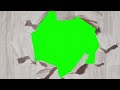 Paper Transition Green Screen 4K | Cinematic Chroma Key Effect