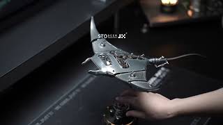 As A Gift, It Has Weight-Metal Manta Ray.