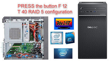 T40 RAID 5 CONFIGURATION IN HINDI Press  F12