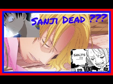 One Piece Chapter 806 Manga Review Sanji Dead ワンピース Youtube