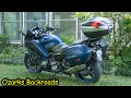 T-Rex Racing side case guards installed on the 2018 Yamaha FJR1300ES