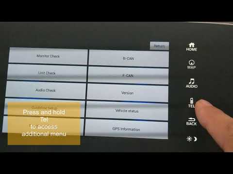 Access Honda CR-V 2017+ Hidden, Diagnostic, Configuration Menus