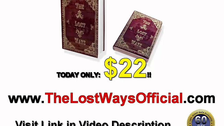 The lost ways book barnes and noble