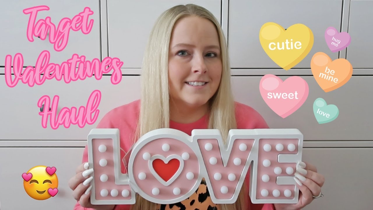 Target Valentines Haul 2023 YouTube