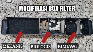 Modifikasi Box Filter/Top Filter Aquarium Air Auto Bening