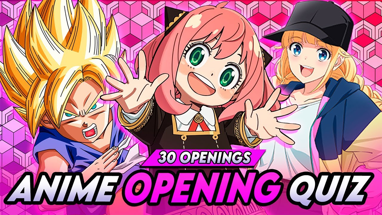 ANIME OPENING QUIZ🎶🔊 EASY HARD 🔊 GUESS THE ANIME OPENING YouTube