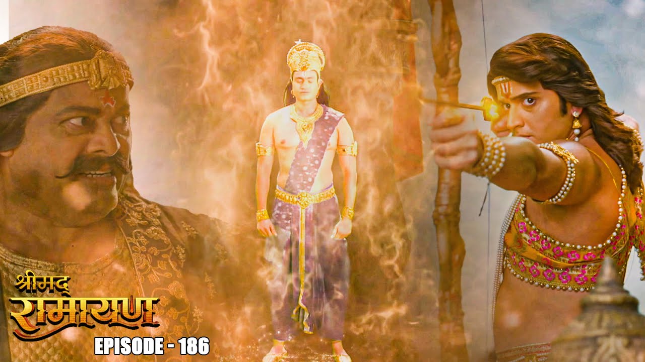 EP- 186- अधर्मी : प्रभु श्री Ram ने किया एक और अधर्मी का अंत, हुई नयी शुरुआत | Shrimad Ramayan