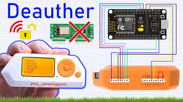 How to Use Flipper Zero D.eauther with ESP8266 NodeMCU & Wemos D1 Mini External Module: Wiring Guide