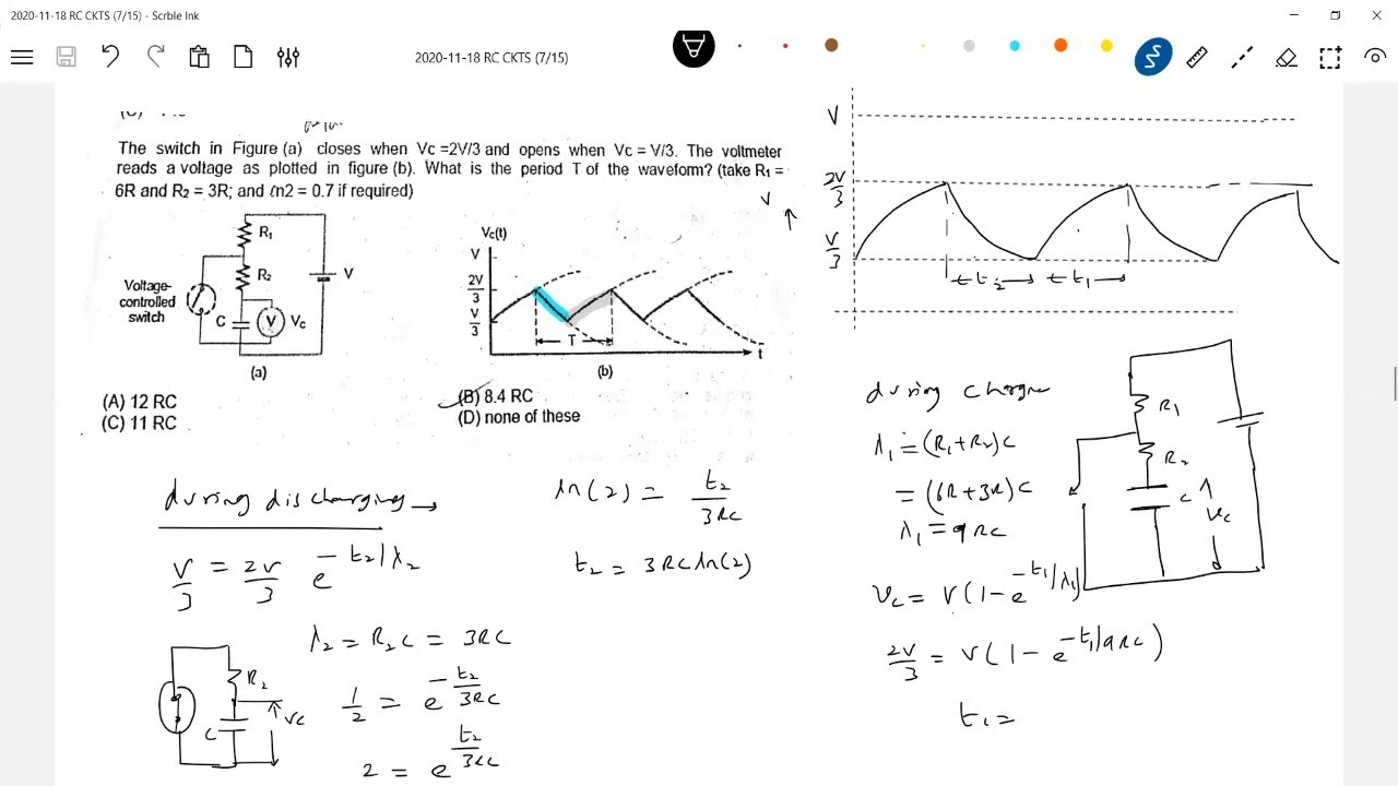 Problems on RCckts ckts