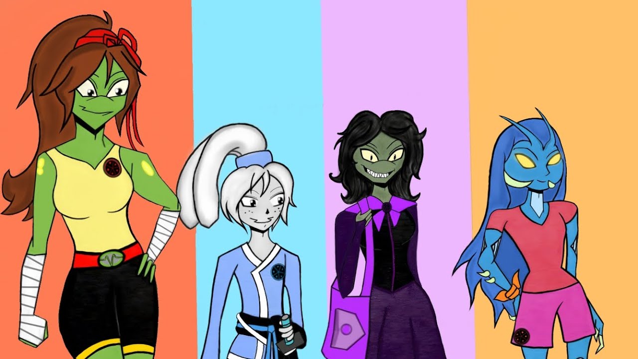 Rise Partners Speed Draw/ Leo x Usagi, Raph x Mona Lisa, Donnie x