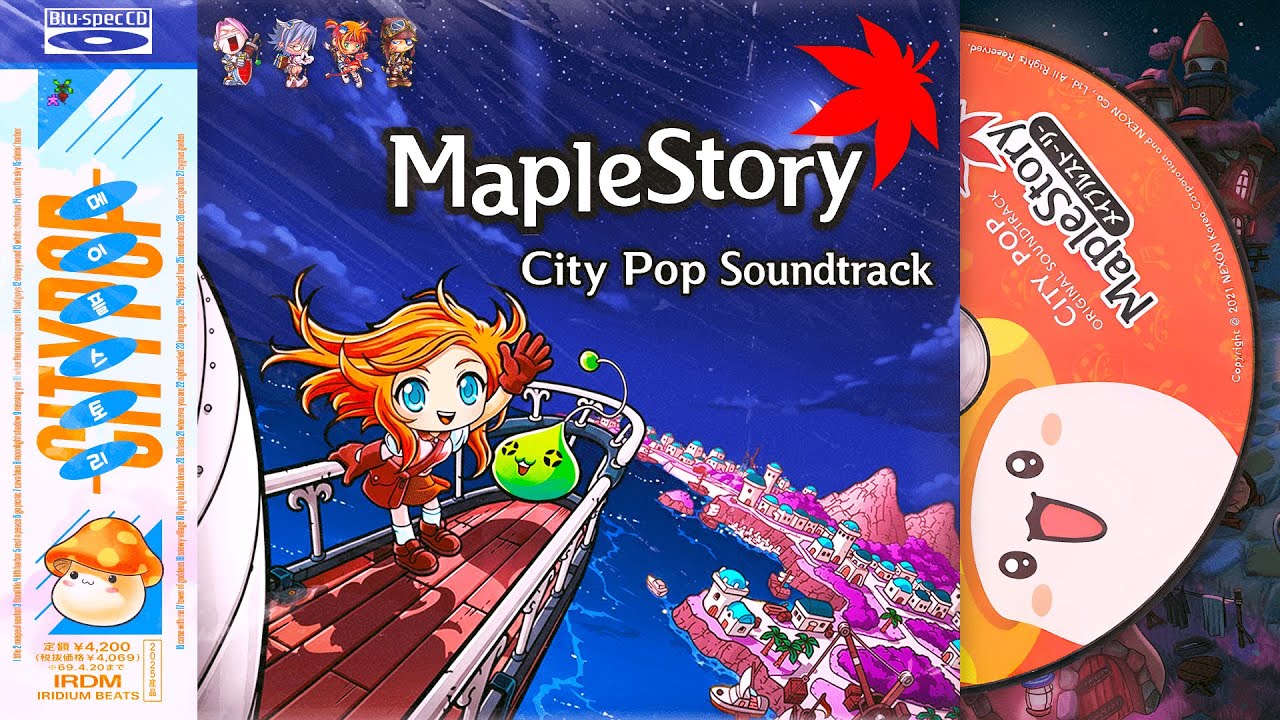 Shinin' Harbor | MapleStory ~ City Pop Soundtrack ✶◍✶