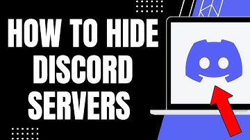 How To Hide Discord Servers On PC (EASY WAY!)