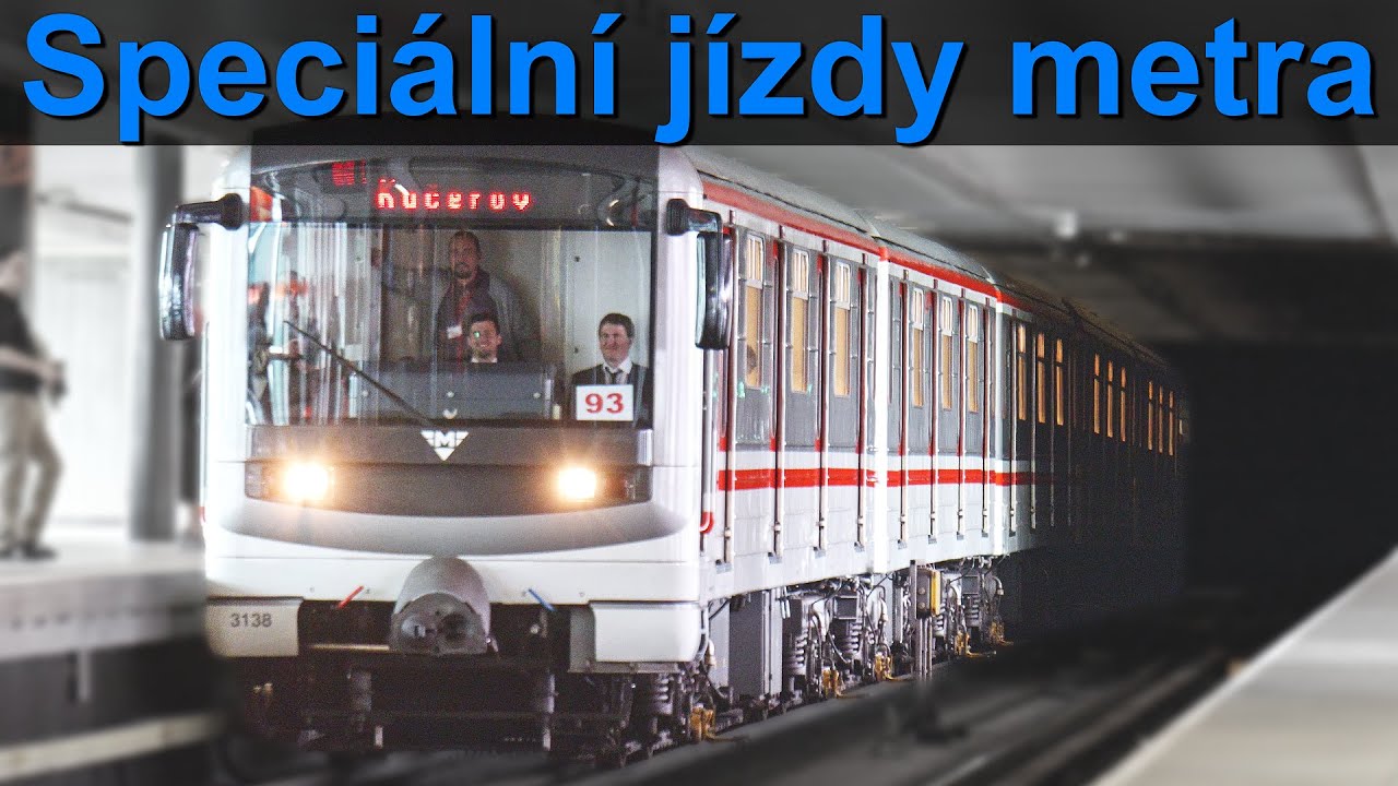 Speciální jízdy metra v Praze | 8.5.2024